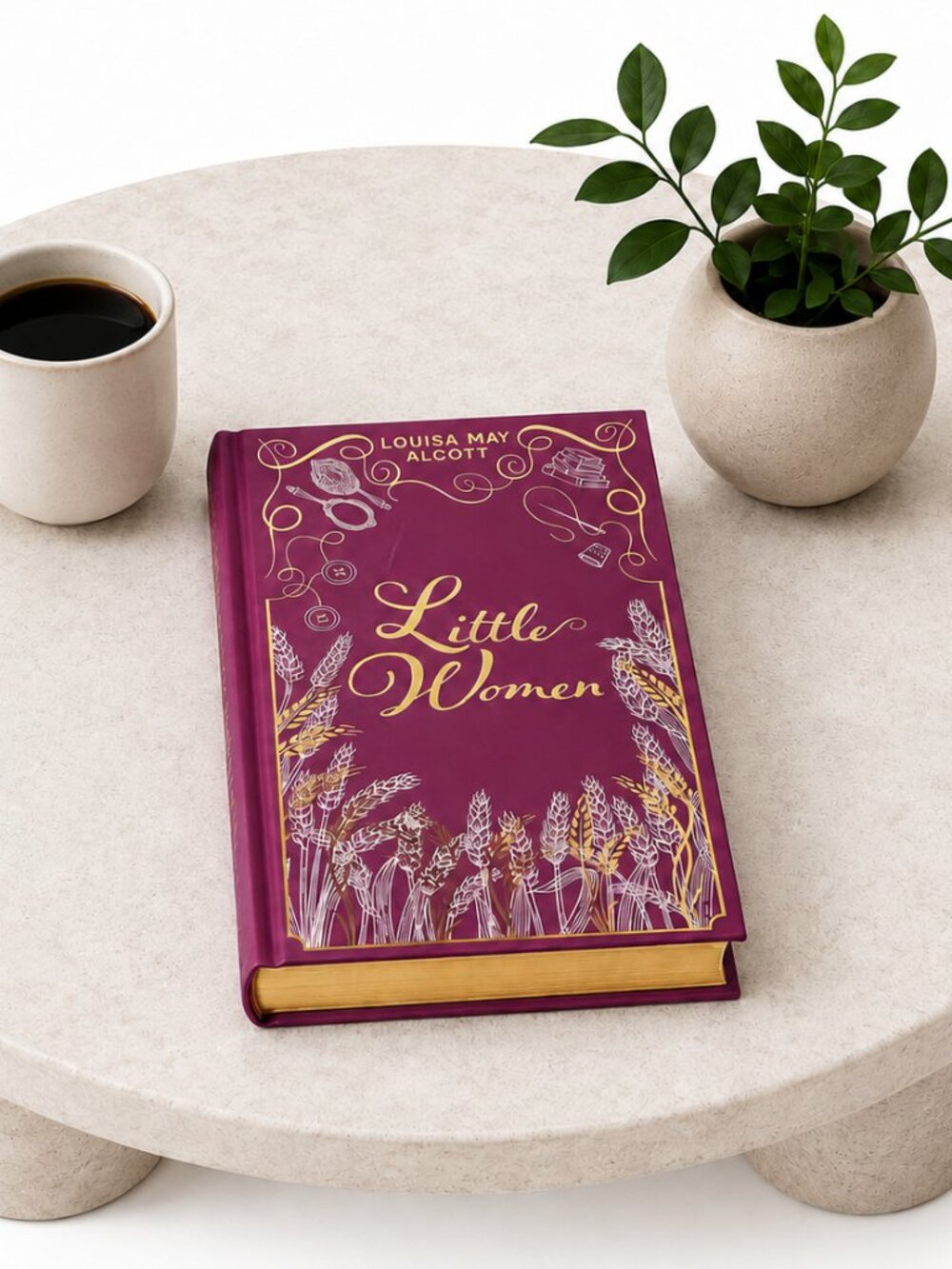 NWT Little Women Louisa May Alcott Gilded Edge Hardcover Paper Mill Press